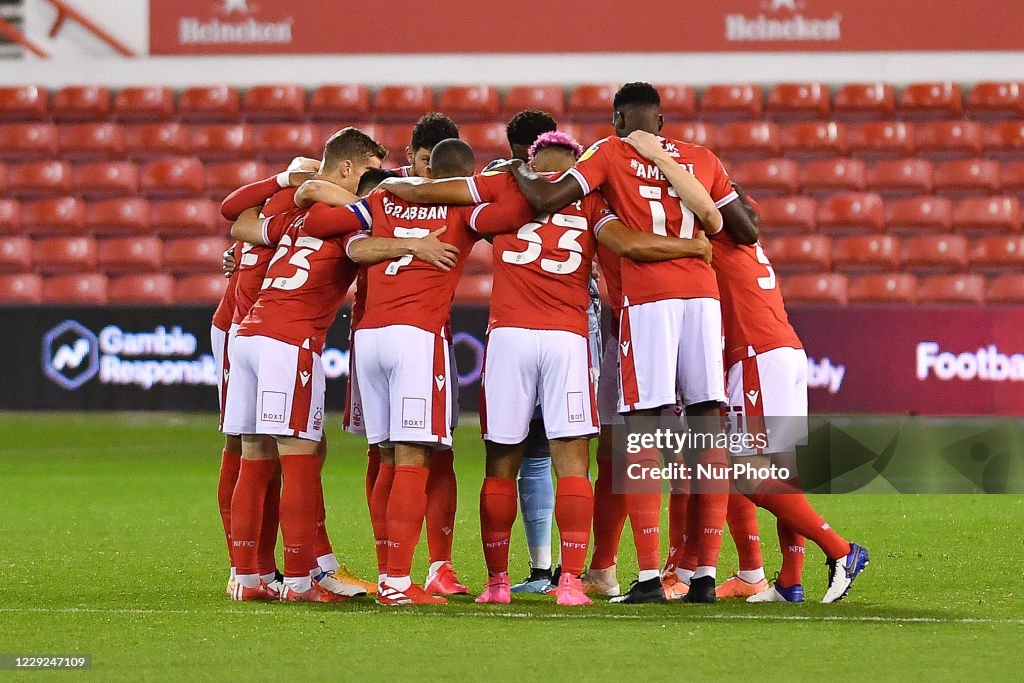 Notts Forest v Derby County - Sky Bet Championship