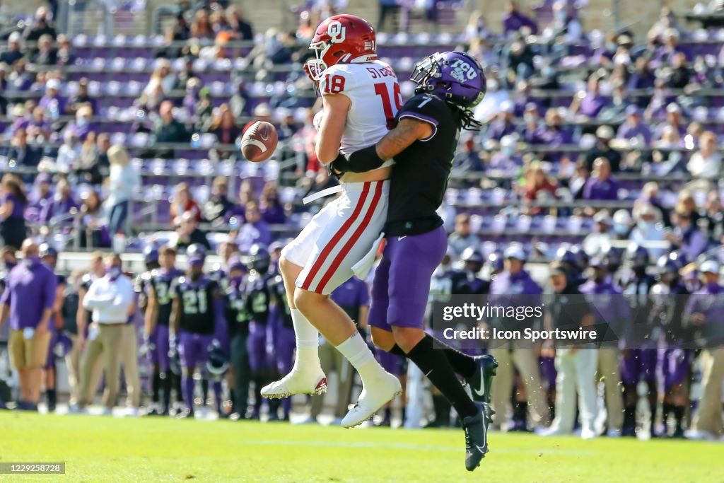 COLLEGE FOOTBALL: OCT 24 Oklahoma at TCU