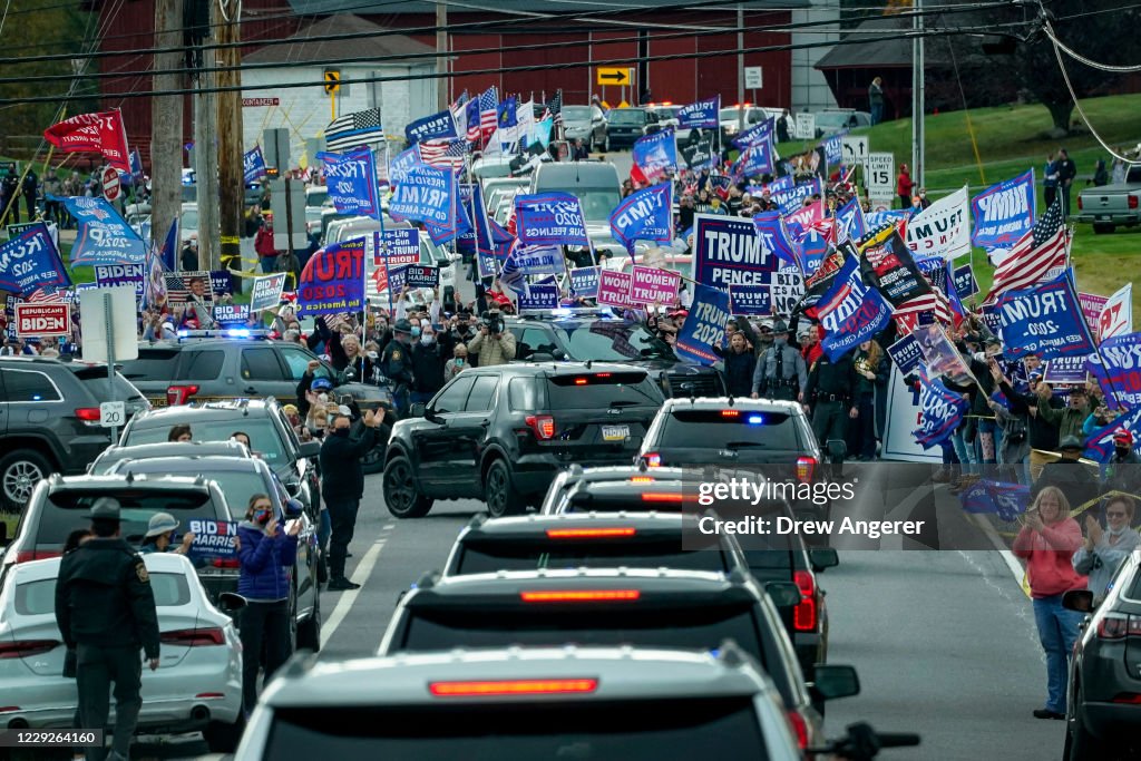 Joe Biden Campaigns For President In Pennsylvania
