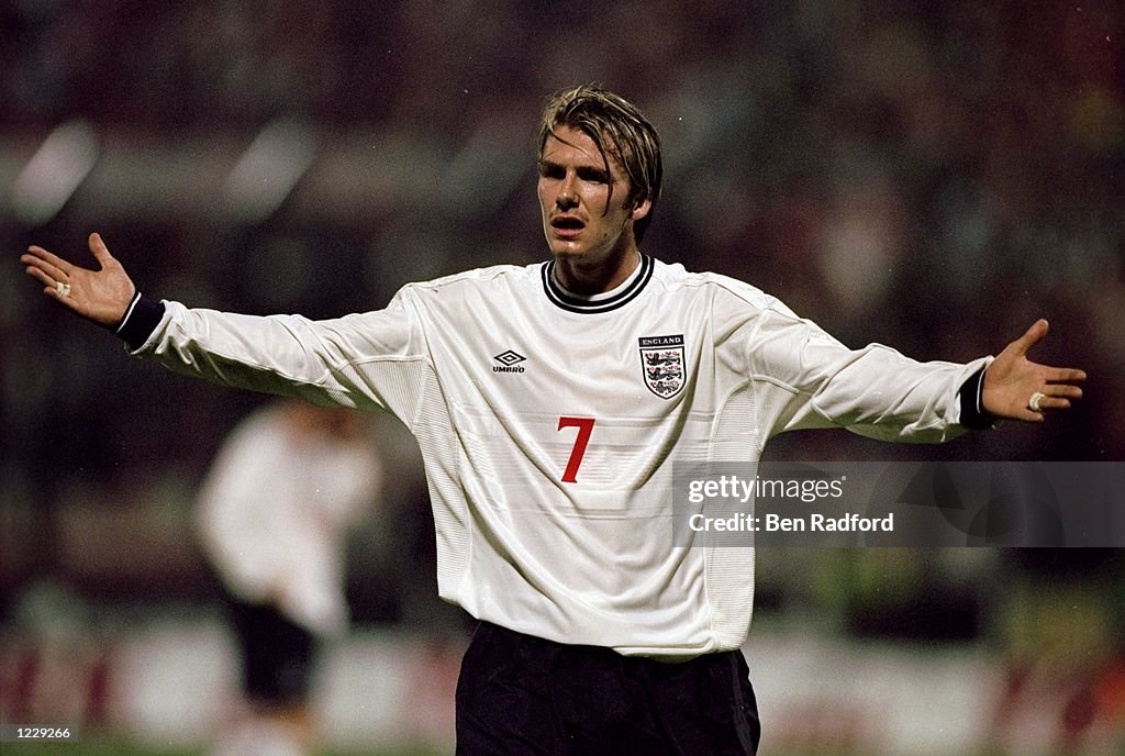 David Beckham of England