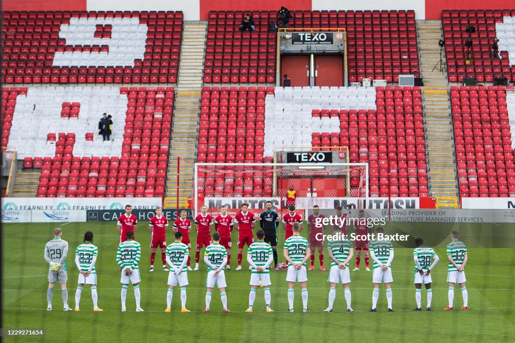 Aberdeen v Celtic - Ladbrokes Scottish Premiership