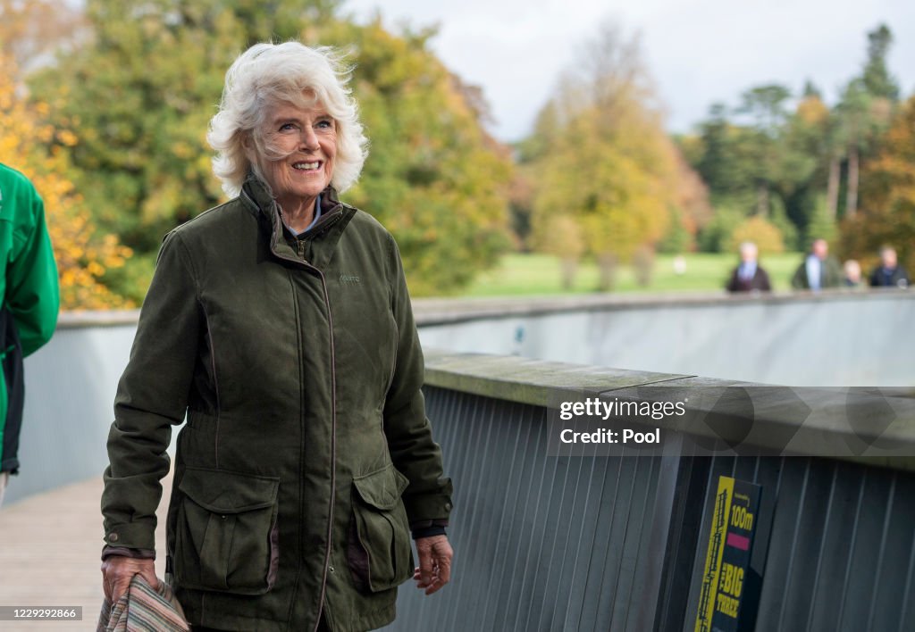 The Duchess Of Cornwall Visits Westonbirt Arboretum