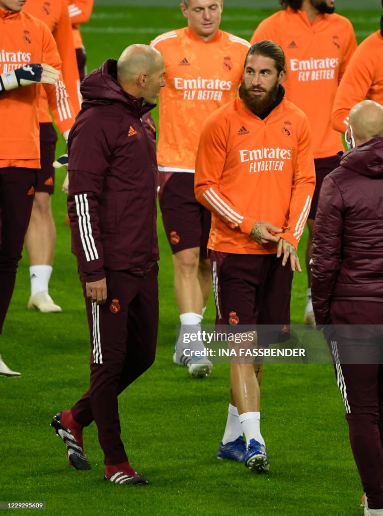 FBL-EUR-C1-REAL MADRID-TRAINING