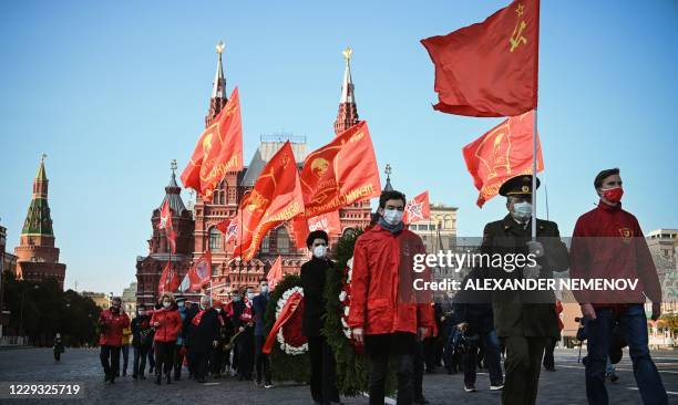 Lenin Supporters Union Leninist Young Communist League Photos and Premium High Res ...