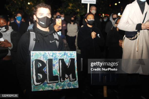 Protesters rally in Malcolm X Park before taking to the streets to call for Justice in the Killing of Walter Wallace Jr. At the hand of Philadelphia...