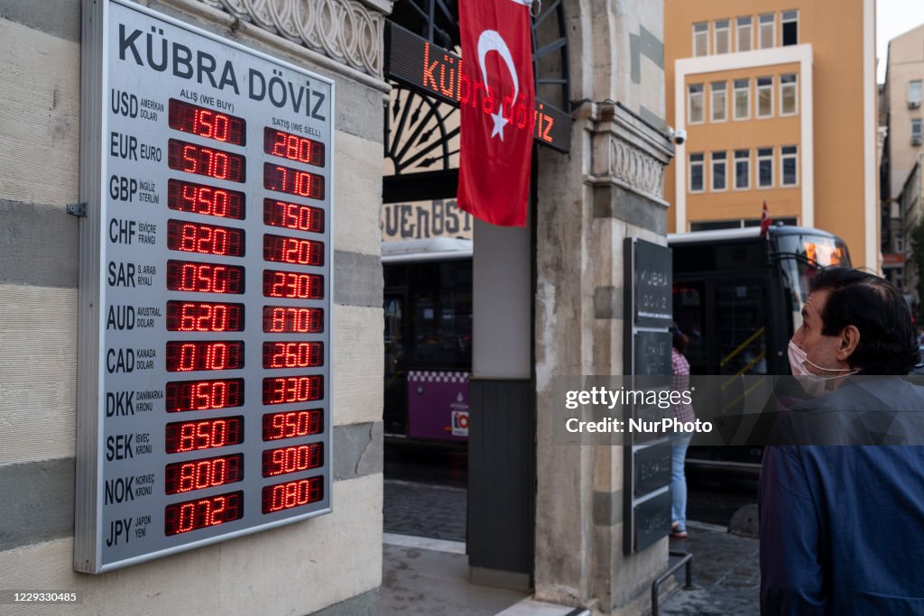 Exchange Rates Increase In Turkey