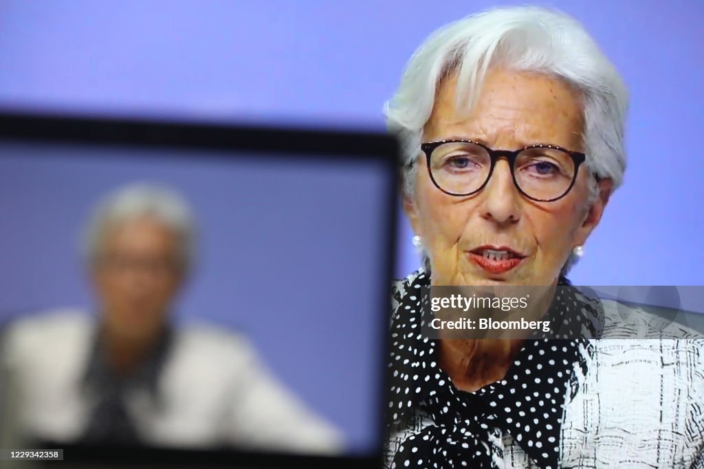 ECB President Lagarde Announces Virtual Rate Decision