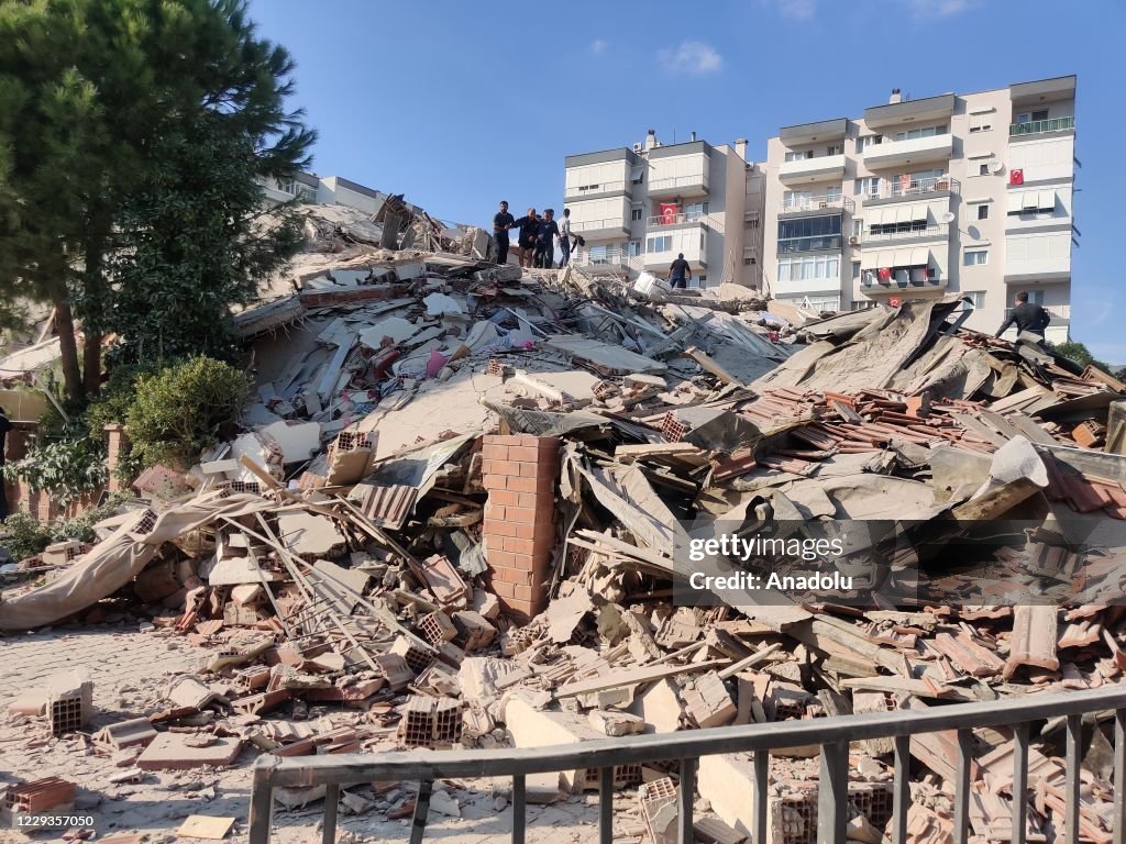 Magnitude 6.6 quake shakes Turkey's Aegean Sea coast