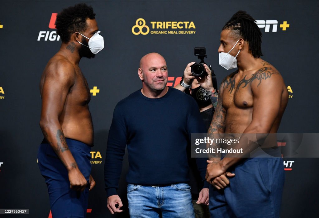 UFC Fight Night Hall v Silva: Weigh-Ins