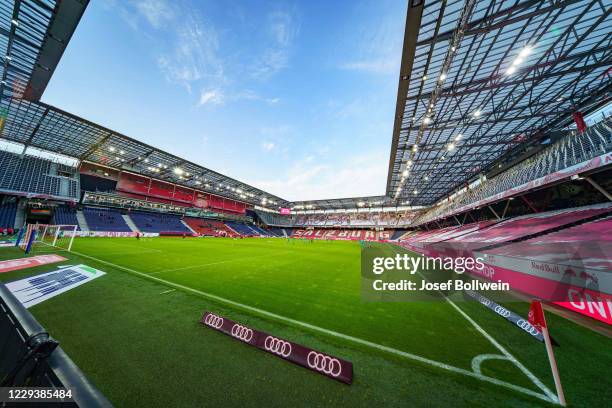 General view of the Stadion during the tipico Bundesliga match between FC Red Bull Salzburg and WSG Swarovski Tirol at Red Bull Arena on October 31,...