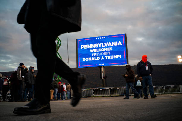 PA: President Donald Trump Holds Rally In Montoursville, Pennsylvania