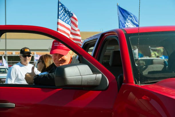 KY: "Trump Train" Caravan Rallies In Louisville Ahead Of Presidential Election