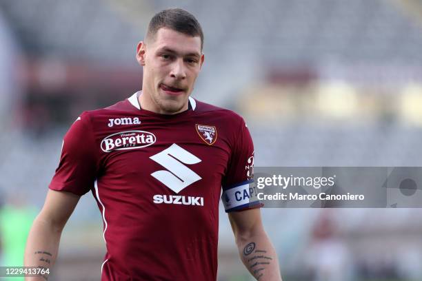 Andrea Belotti of Torino FC during the Serie A match between Torino Fc and Ss Lazio. Ss Lazio wins 4-3 over Torino Fc.