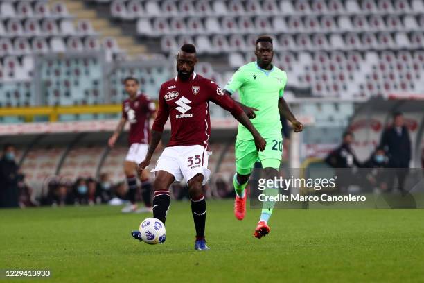 Nicolas N'Koulou of Torino FC in action during the Serie A match between Torino Fc and Ss Lazio. Ss Lazio wins 4-3 over Torino Fc.