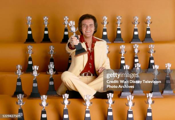 Buena Park, CA Roger Miller promotional photo for the ABC tv special '1975 / 10th Academy of Country Music Awards', at Knott's Berry Farm.