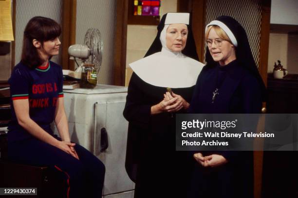 Pam Dawber, Allyn Ann McLerie, Amy Johnston appearing in the ABC tv series pilot for 'Sister Terri'.