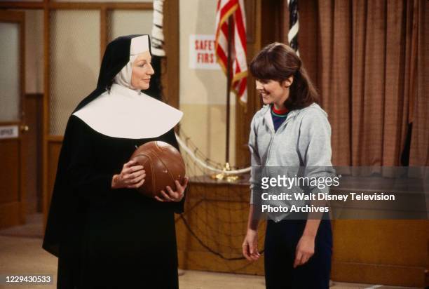 Allyn Ann McLerie, Pam Dawber appearing in the ABC tv series pilot for 'Sister Terri'.