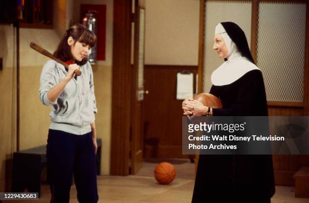 Pam Dawber, Allyn Ann McLerie appearing in the ABC tv series pilot for 'Sister Terri'.
