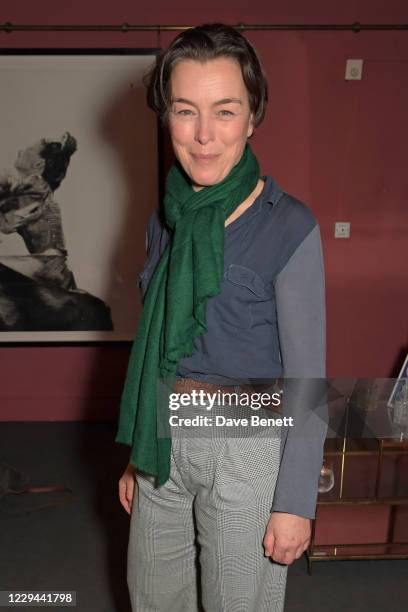 Olivia Williams attends a private screening of "Keep Fighting For The NHS/ICS" presented by Thelonious Punk at The Groucho Club on November 3, 2020...