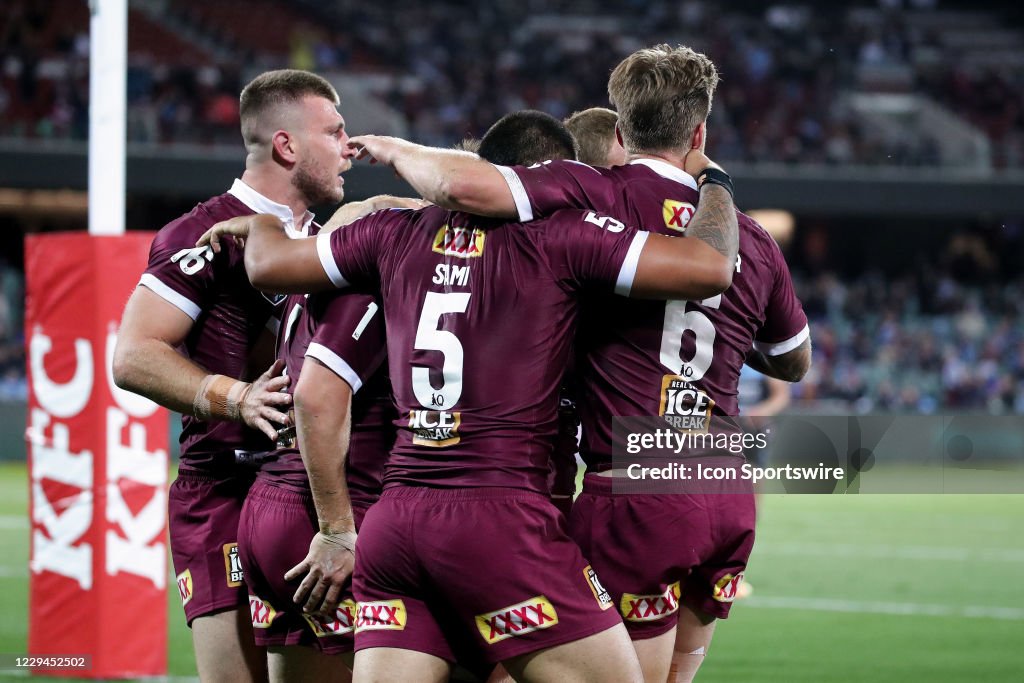 RUGBY: NOV 04 NRL - QLD Maroons v NSW Blues