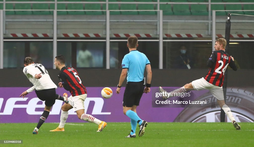 AC Milan v LOSC Lille: Group H - UEFA Europa League