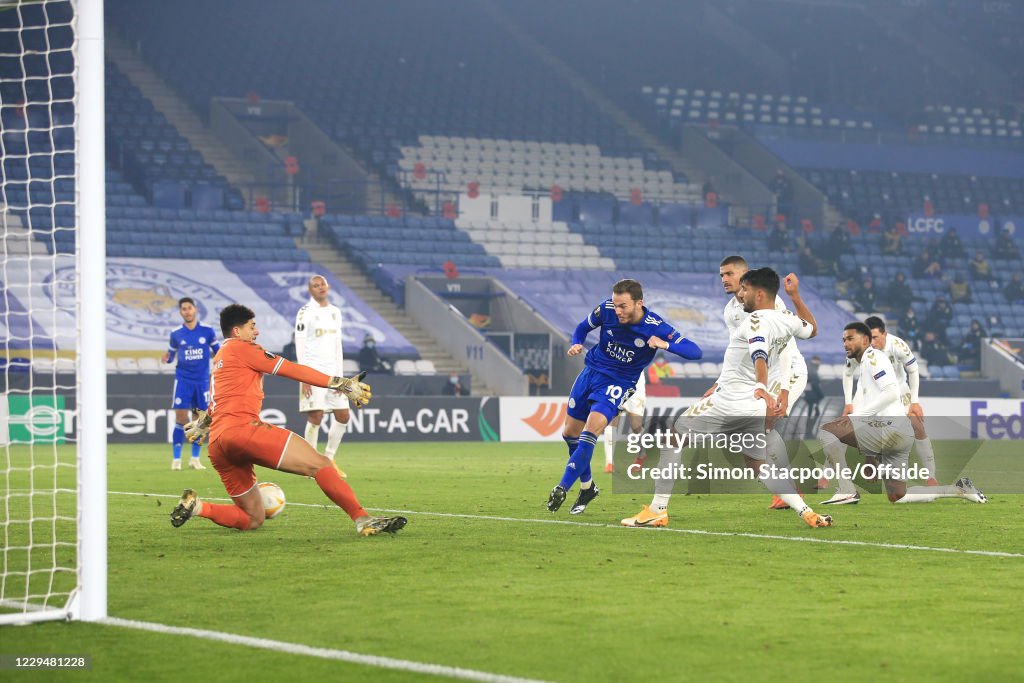 Leicester City v SC Braga: Group G - UEFA Europa League