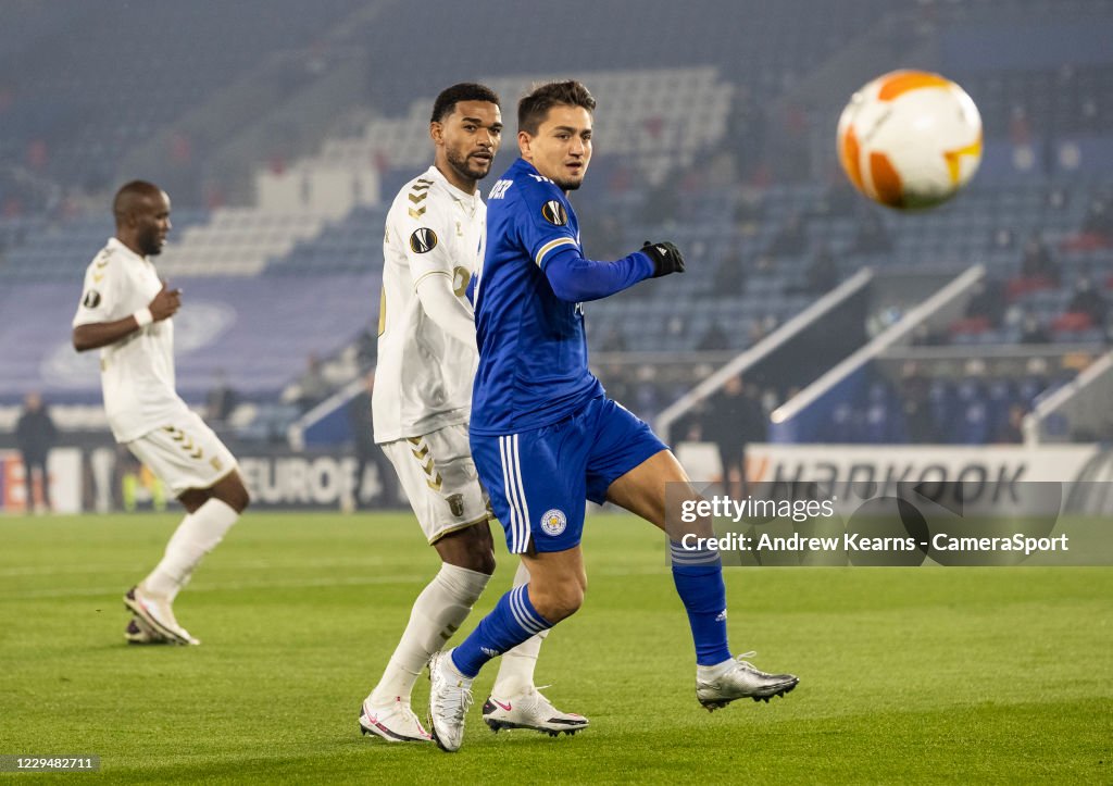 Leicester City v SC Braga: Group G - UEFA Europa League