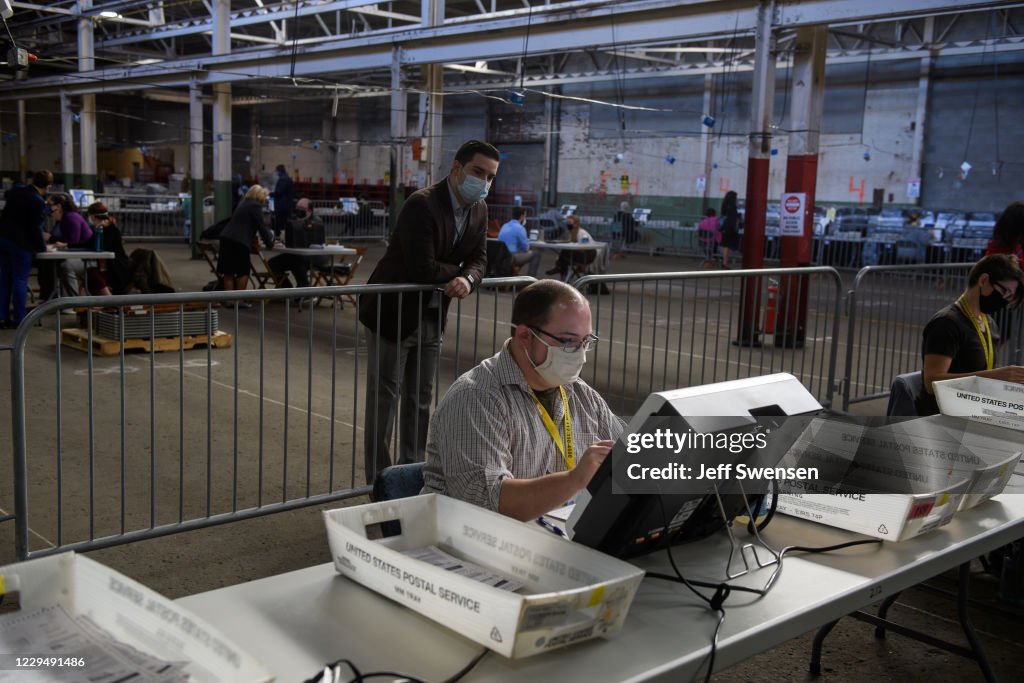 Allegheny County Election Officials Continue Counting Ballots