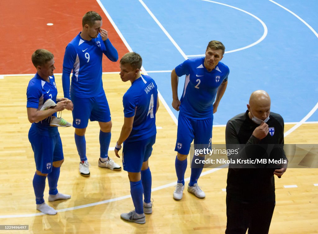 Serbia v Finland - FIFA Futsal World Cup 2021 Play-Off