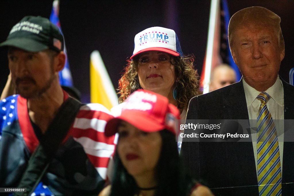 Protests Continue In Arizona As State Counts Election Ballots