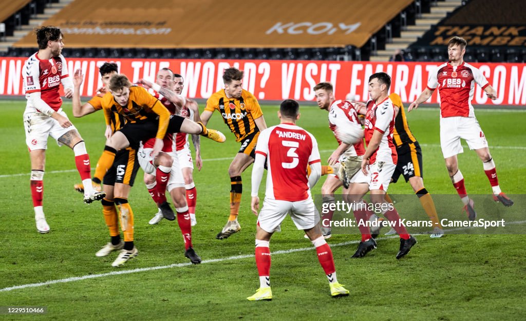 Hull City v Fleetwood Town - FA Cup First Round