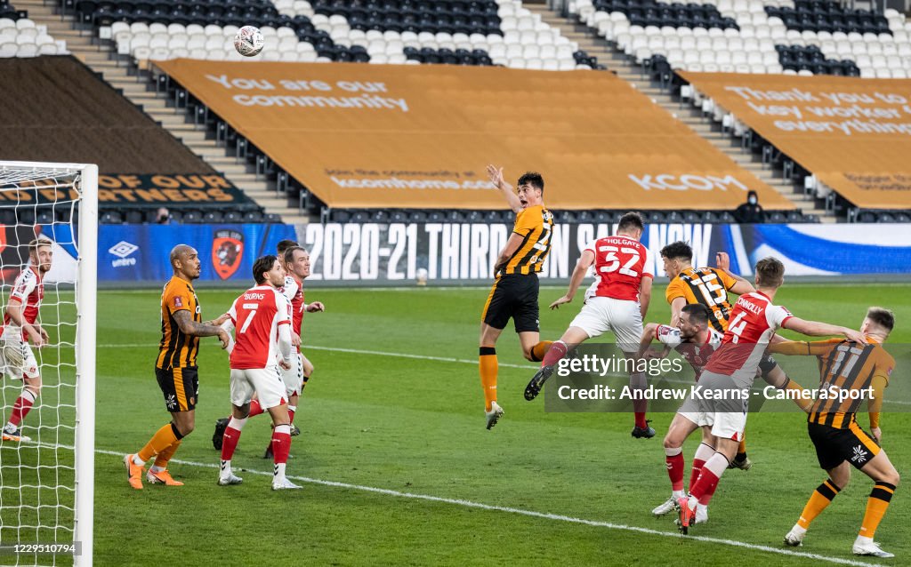 Hull City v Fleetwood Town - FA Cup First Round