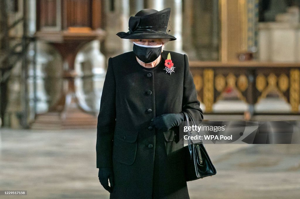 The Queen Marks The Centenary Of The Burial Of The Unknown Warrior