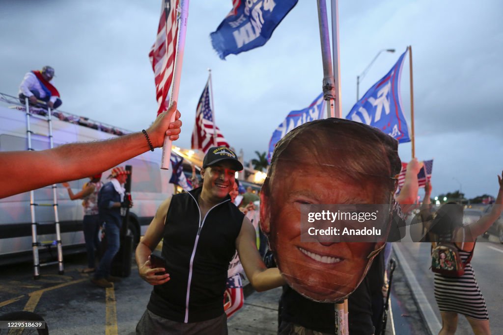 Celebration in Florida over Bidenâs win