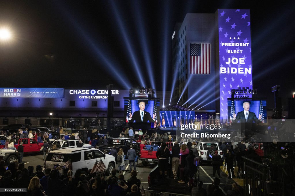 Joe Biden Delivers Remarks After Winning U.S. Presidency