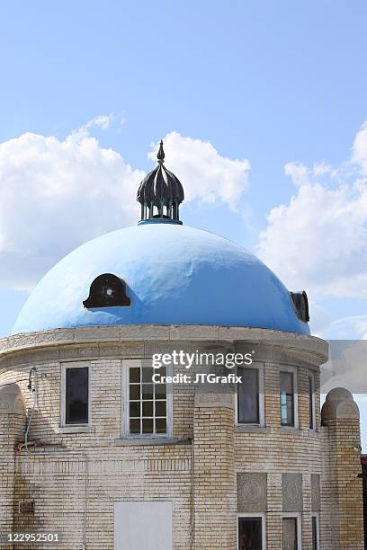 blue dome, tulsa, ok - tulsa stock pictures, royalty-free photos & images