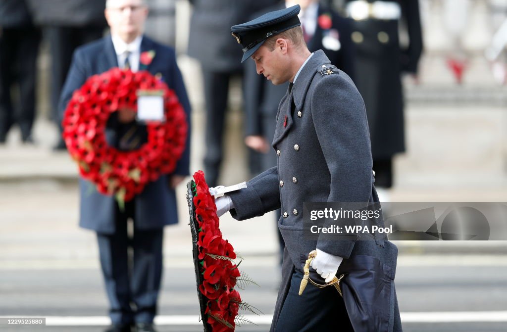 National Service Of Remembrance At The Cenotaph