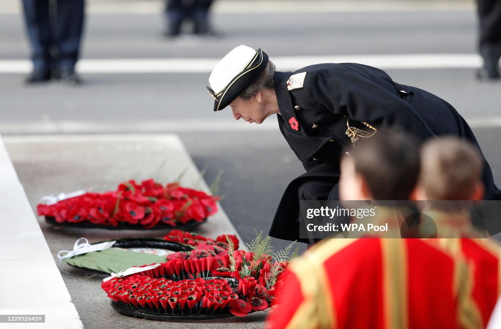 National Service Of Remembrance At The Cenotaph