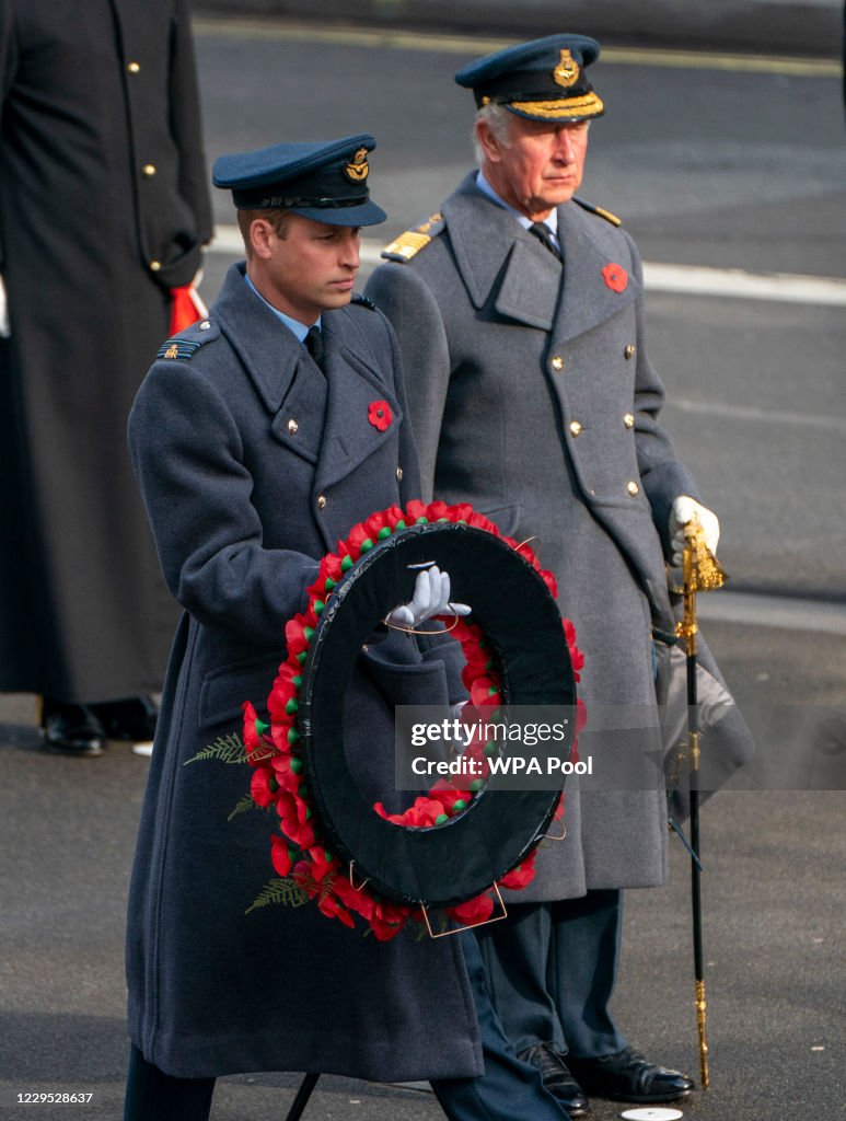 National Service Of Remembrance At The Cenotaph