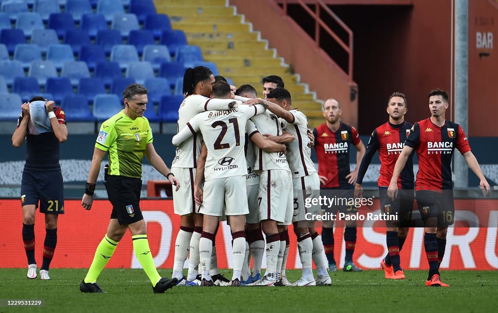 Genoa CFC-AS Roma - Serie A