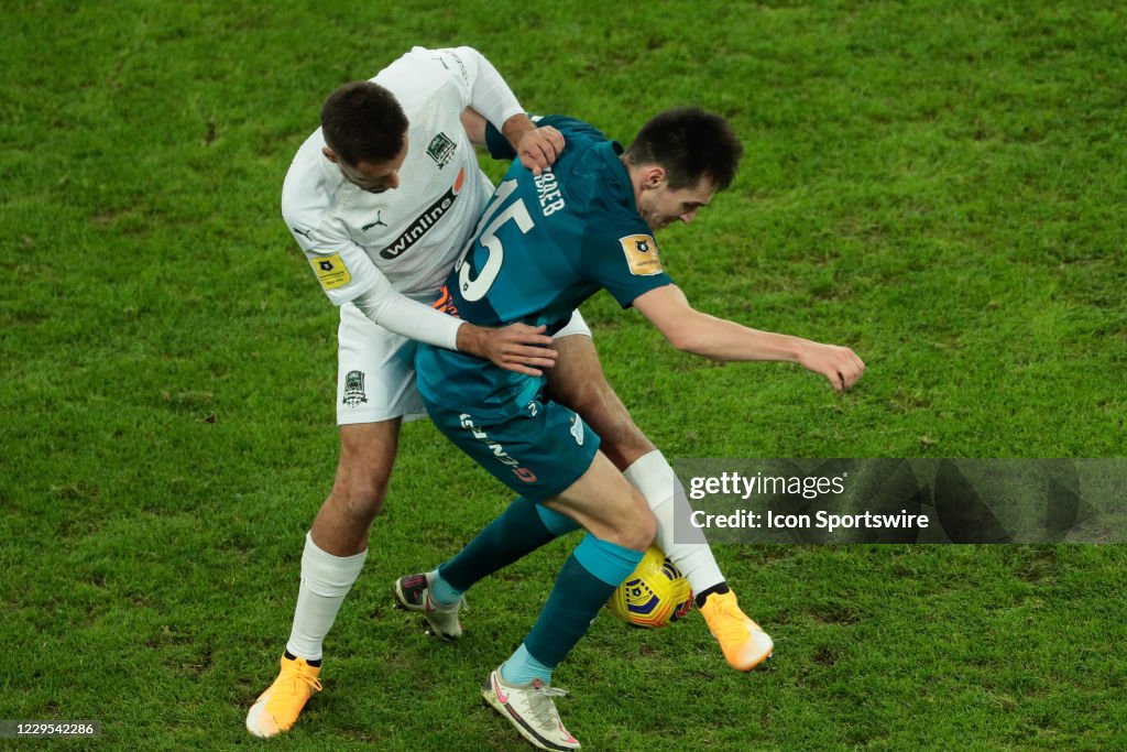 SOCCER: NOV 08 Russian Premier Liga - FC Zenit v FC Krasnodar