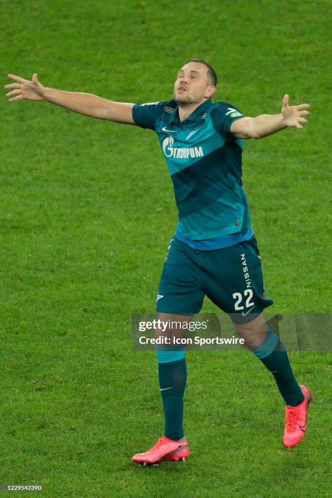 SOCCER: NOV 08 Russian Premier Liga - FC Zenit v FC Krasnodar