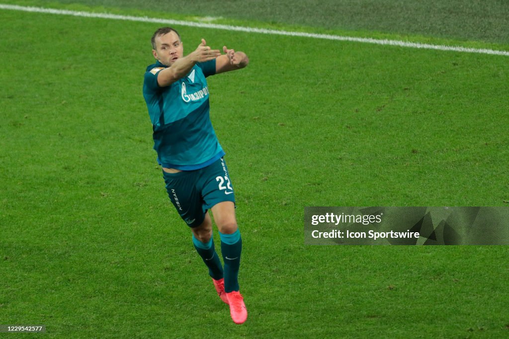 SOCCER: NOV 08 Russian Premier Liga - FC Zenit v FC Krasnodar