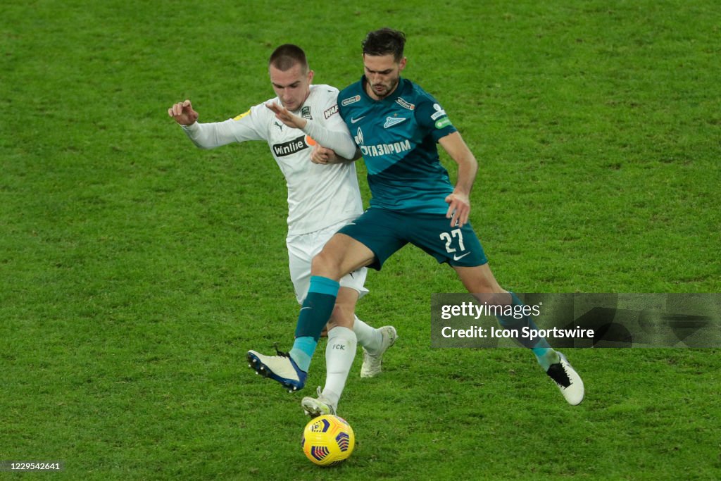 SOCCER: NOV 08 Russian Premier Liga - FC Zenit v FC Krasnodar