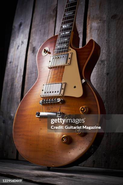 Gibson Custom Mike McCready 59 Les Paul Standard electric guitar, taken on November 19, 2019.