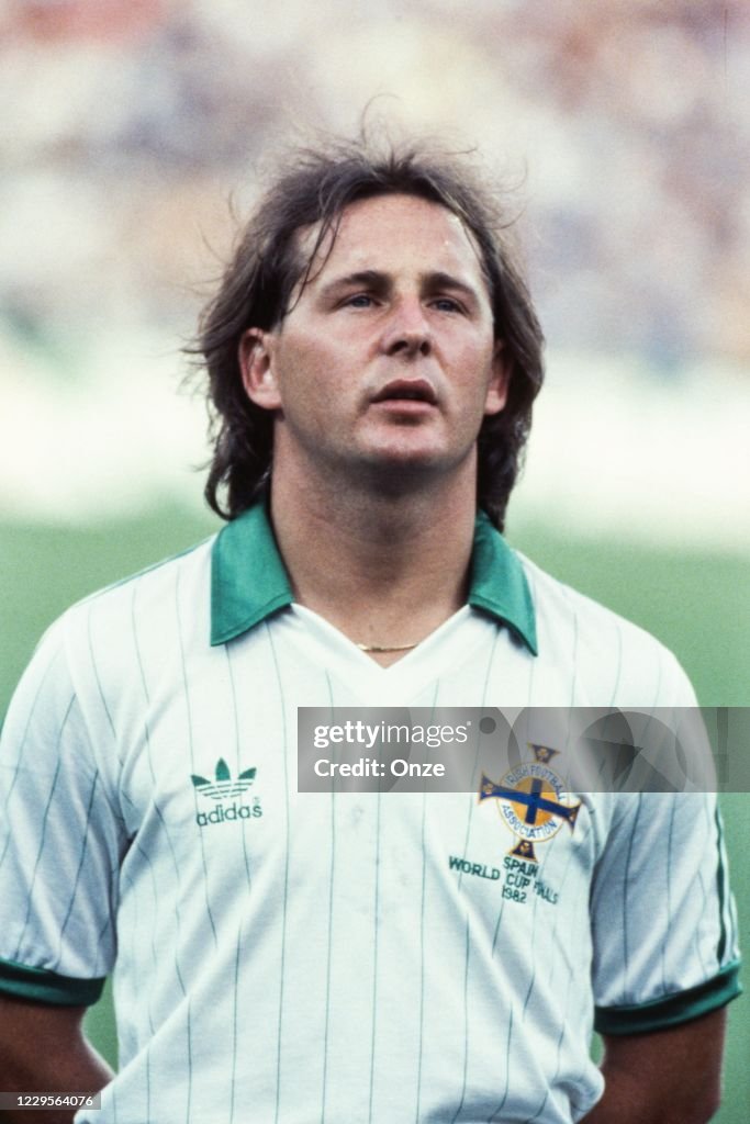 David McCreery of Northern Ireland during the World Cup match between