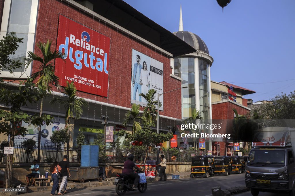 The Reliance Mall in the Borivali suburb of Mumbai, India, on