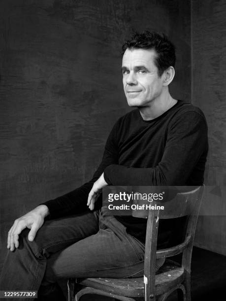 Film director Tom Tykwer is photographed on October 31, 2017 in Berlin, Germany.