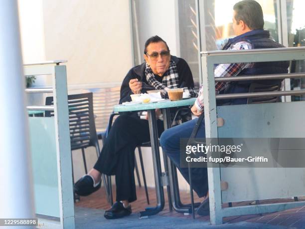 Donald Sterling is seen on November 11, 2020 in Los Angeles, California.