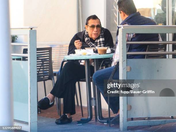 Donald Sterling is seen on November 11, 2020 in Los Angeles, California.